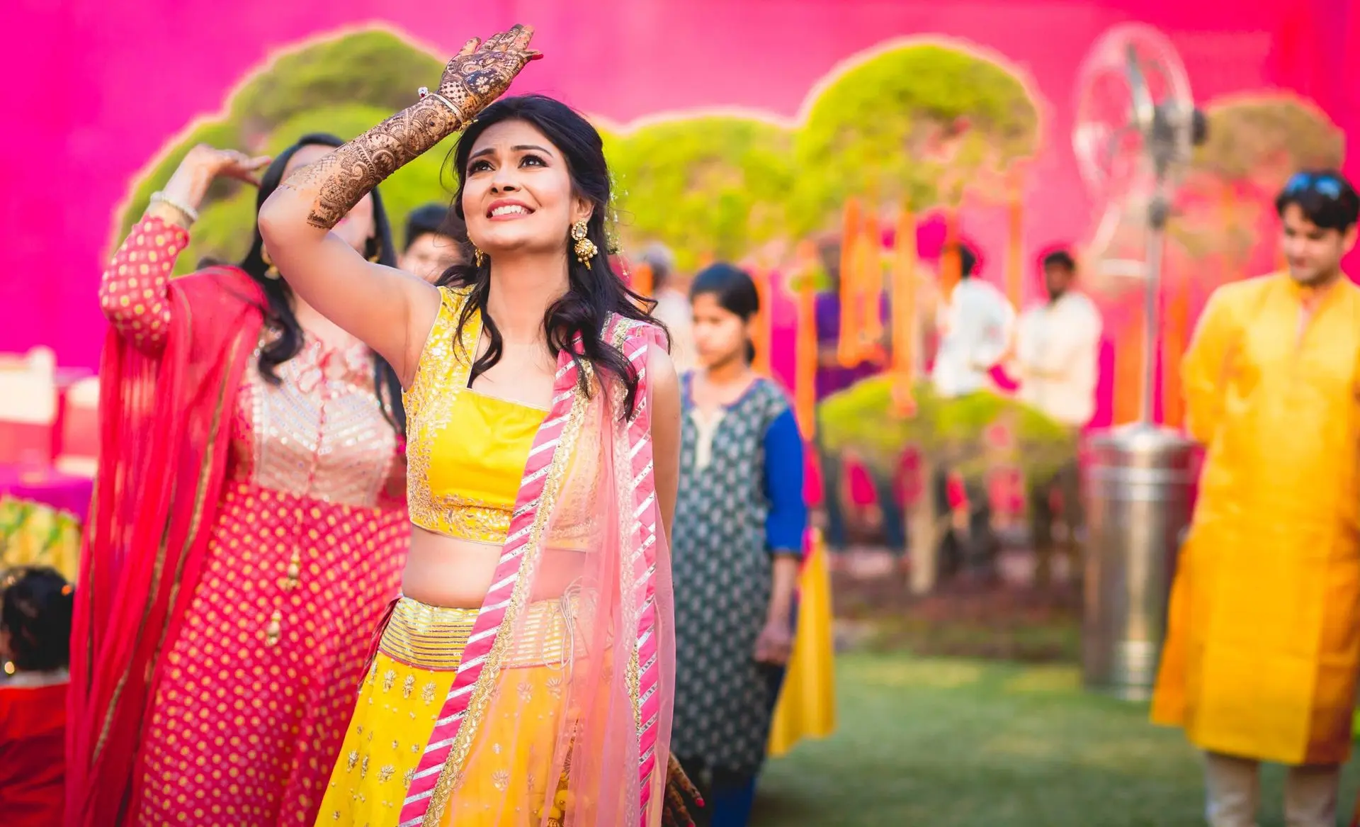 Brides dance for mehndi ceremony.jpg